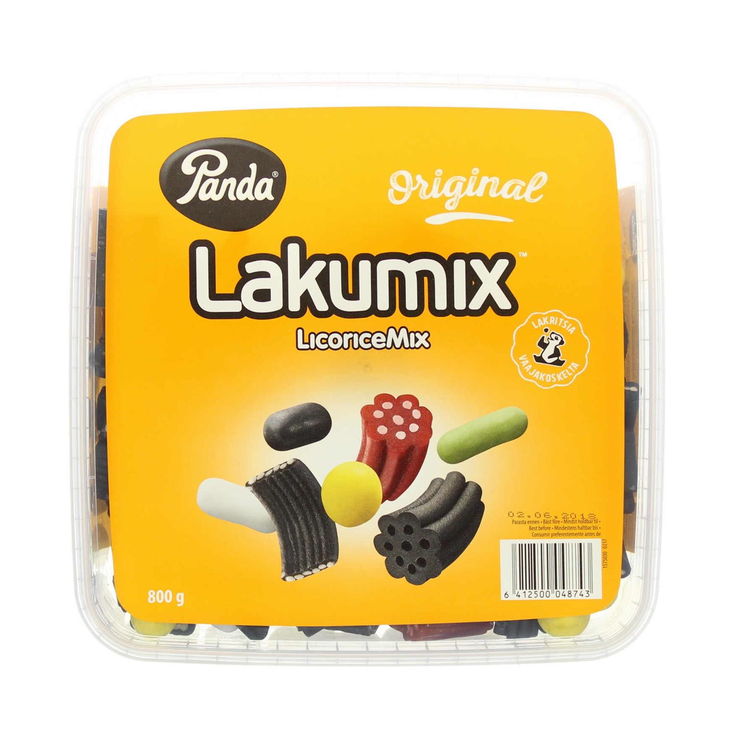 Panda LicoriceMix Original 800 g - Grænsehandel til priser